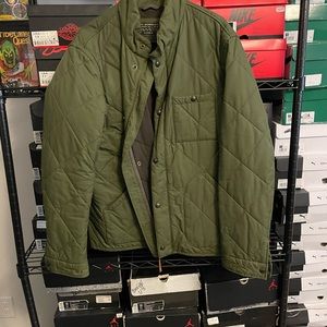 J crew quilted jacket size large